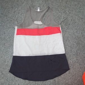 Colorful tank top blouse